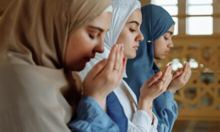 A Muslim Woman Offered Us Head Scarves